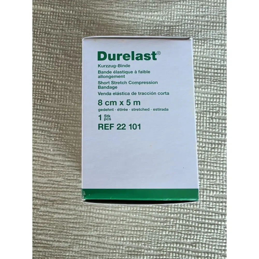 Lohmann & Rauscher Durelast 8cm X 5m Stretch Bandage, Compression Ba...